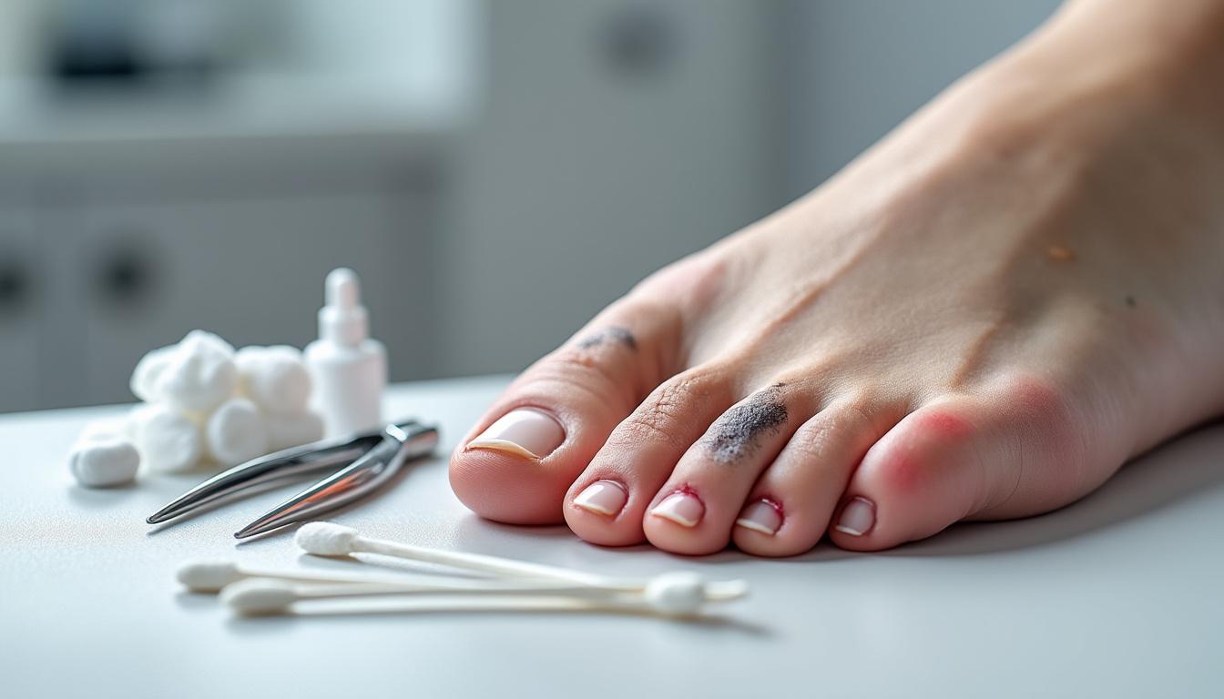 découvrez les causes du gros orteil avec un ongle noir, ainsi que les traitements efficaces et les conseils de prévention pour éviter ce problème courant.