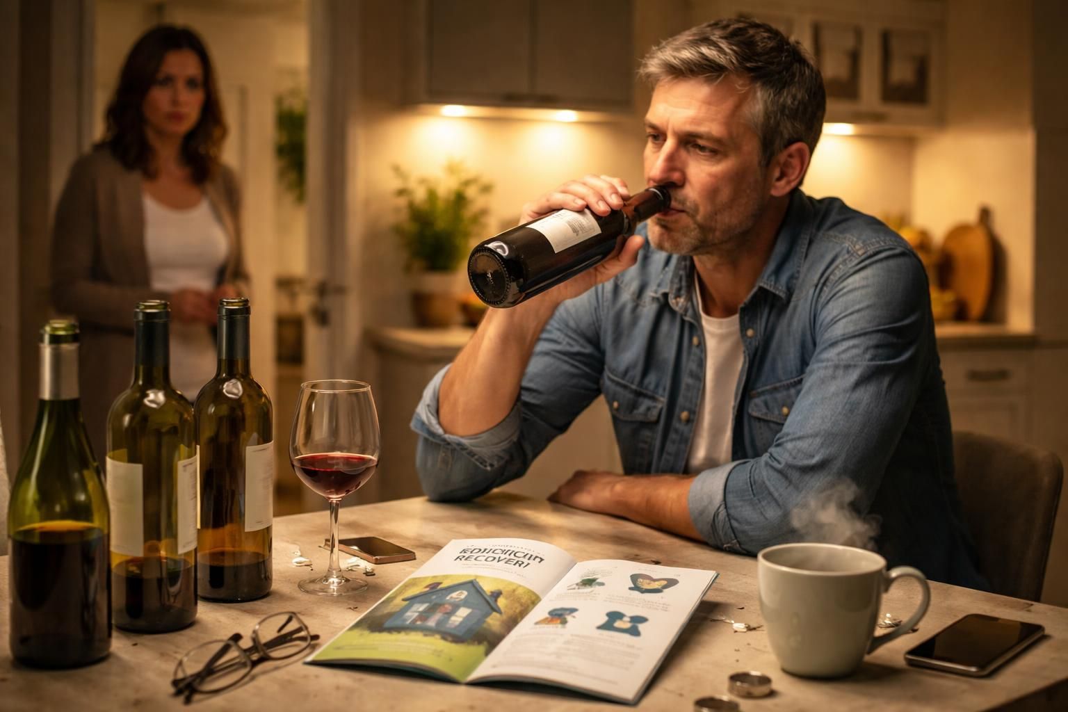 découvrez les risques liés à la consommation quotidienne de vin par votre mari et explorez des solutions efficaces pour l'aider à réduire sa consommation et préserver sa santé.