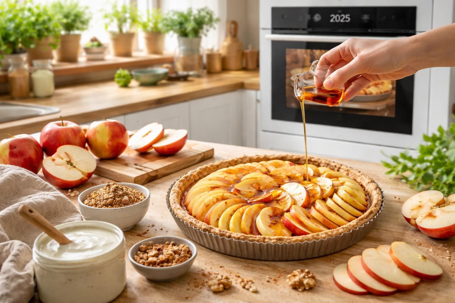 découvrez comment préparer une tarte aux pommes healthy et gourmande en 2025 grâce à notre recette simple et délicieuse alliant saveurs et bien-être.