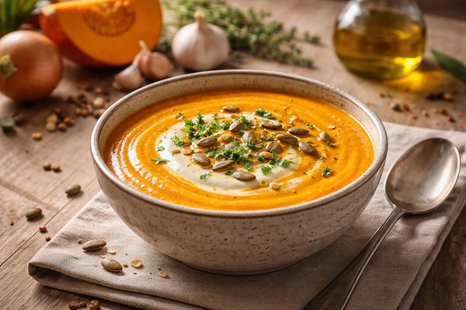 découvrez les astuces incontournables pour préparer une soupe de potimarron onctueuse et savoureuse en 2025, alliant tradition et modernité pour régaler vos papilles.