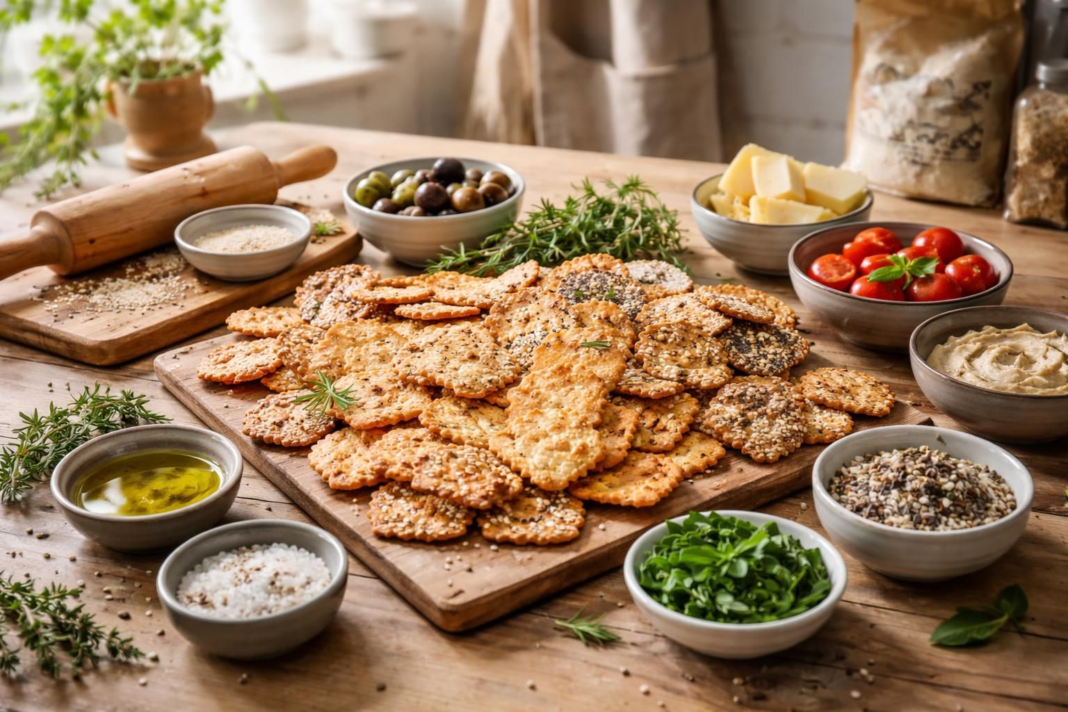 découvrez nos astuces et recettes faciles pour préparer des crackers maison croustillants, parfaits pour des apéritifs gourmands et réussis.