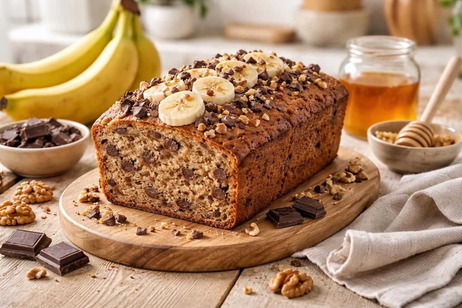 apprenez à préparer un gâteau banane chocolat healthy, un dessert gourmand et sans culpabilité, parfait pour allier plaisir et bien-être en toute simplicité.