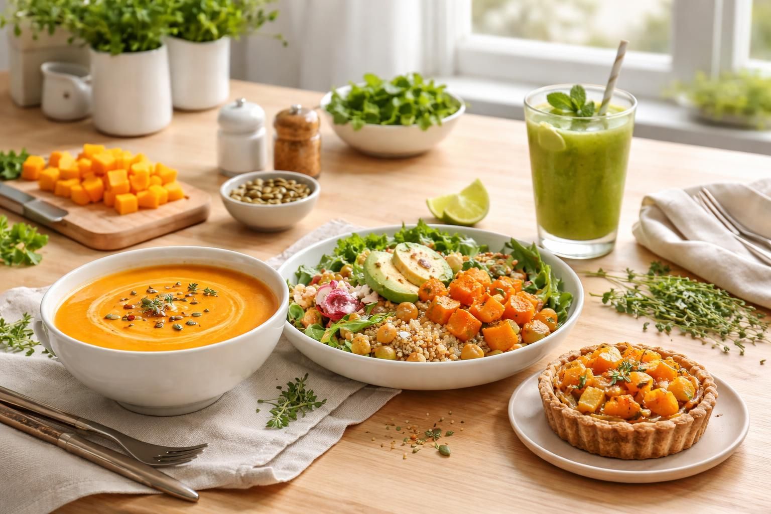 découvrez des recettes healthy de butternut faciles et savoureuses pour manger sainement en 2025. idées simples pour une cuisine équilibrée et gourmande.