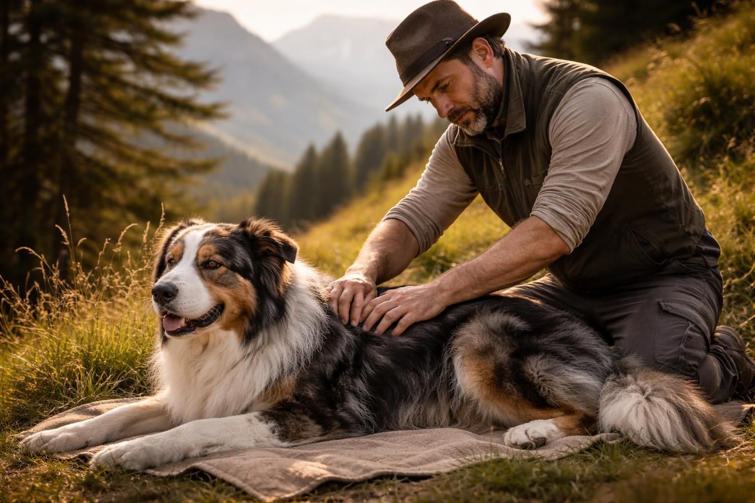 découvrez les bienfaits de l'ostéopathie pour les bergers et leurs chiens, ainsi que les techniques utilisées pour améliorer leur bien-être et performance.