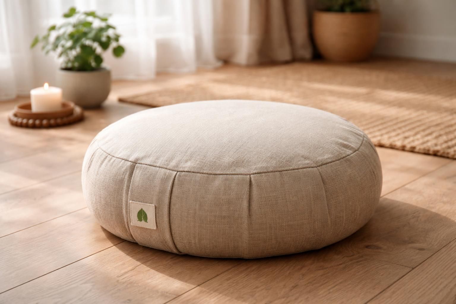découvrez le zafu, coussin de méditation écologique alliant confort optimal et stabilité pour des séances zen réussies.